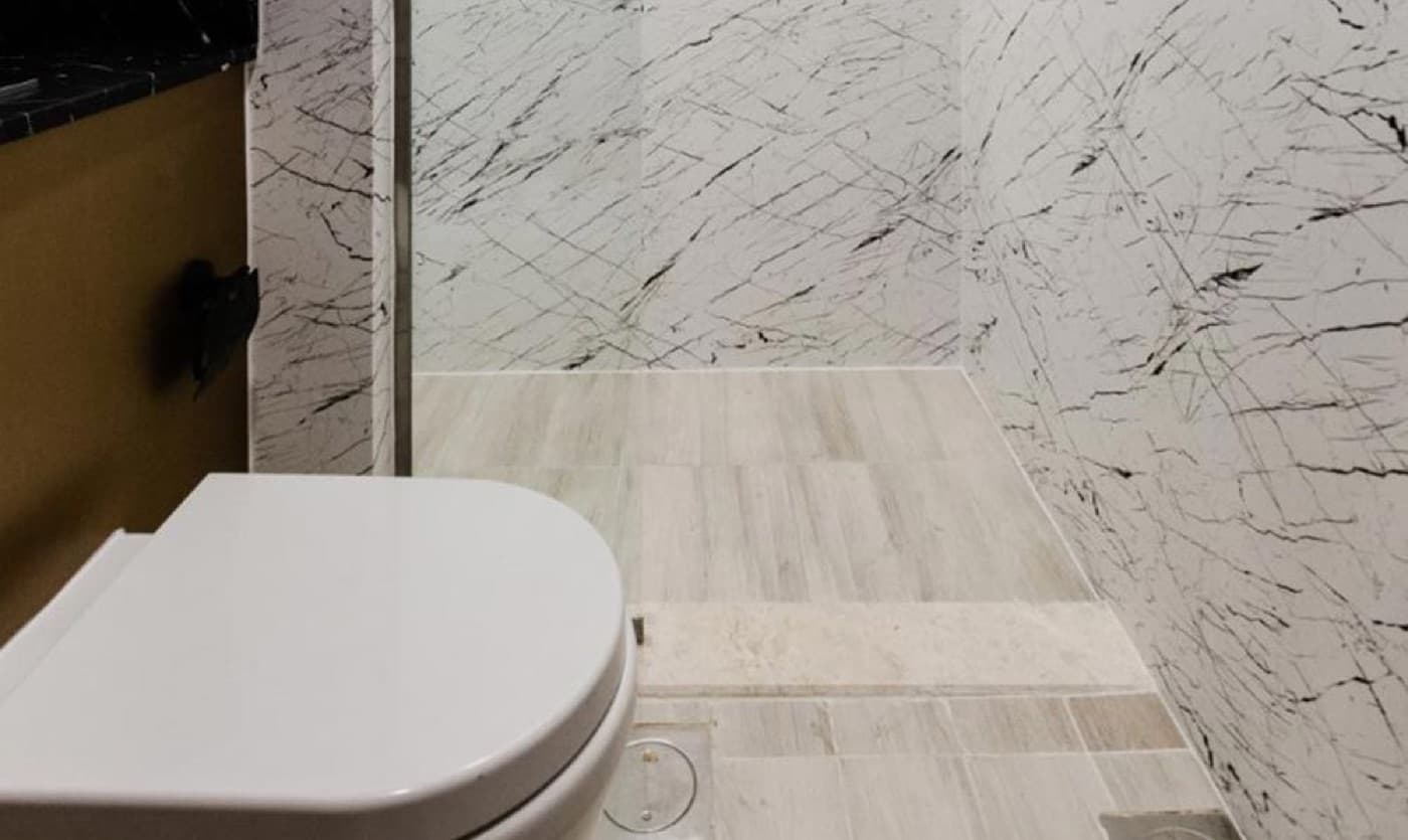 Salle de bain, murs