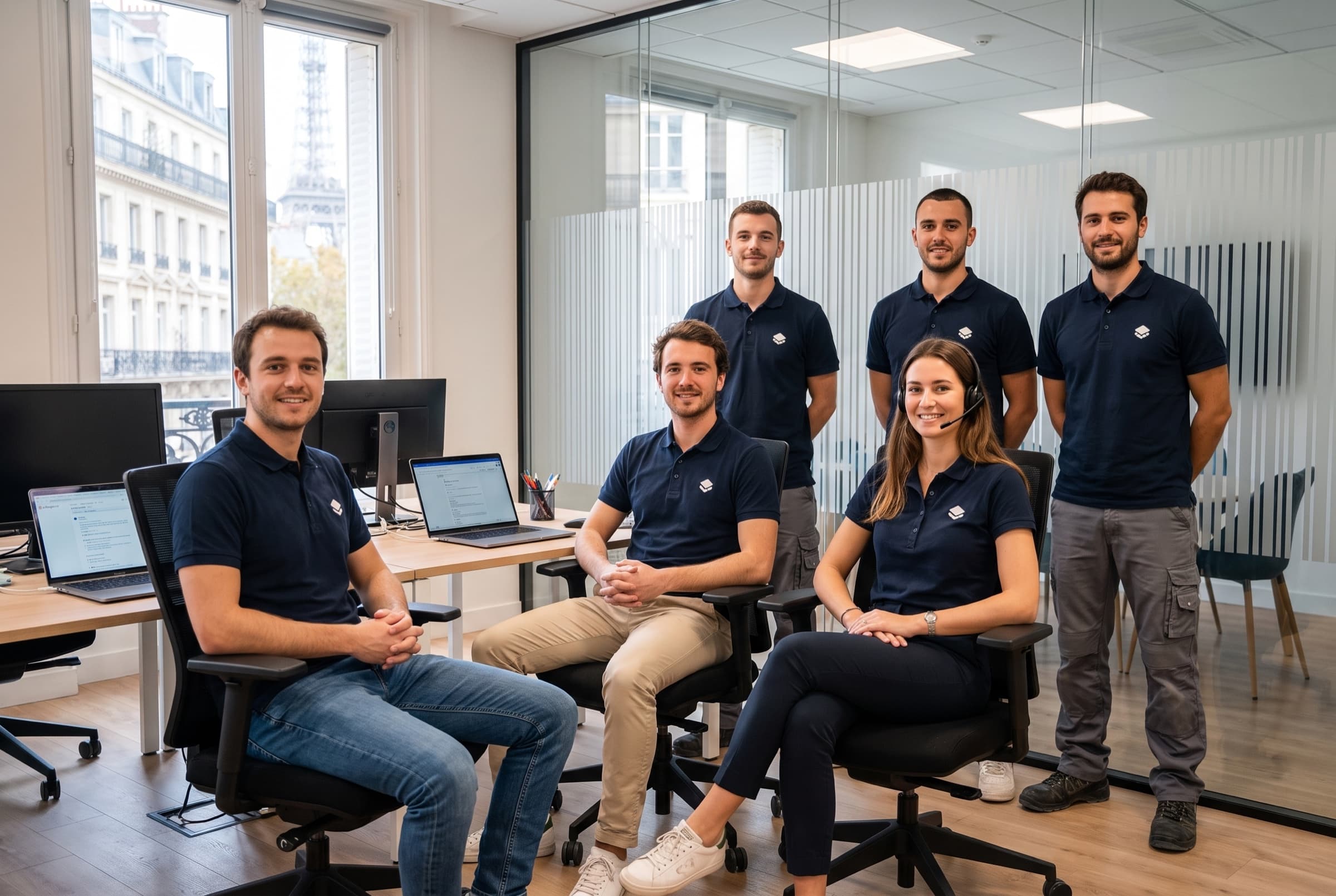 L'équipe Agence Revêtement : commerciaux et poseurs